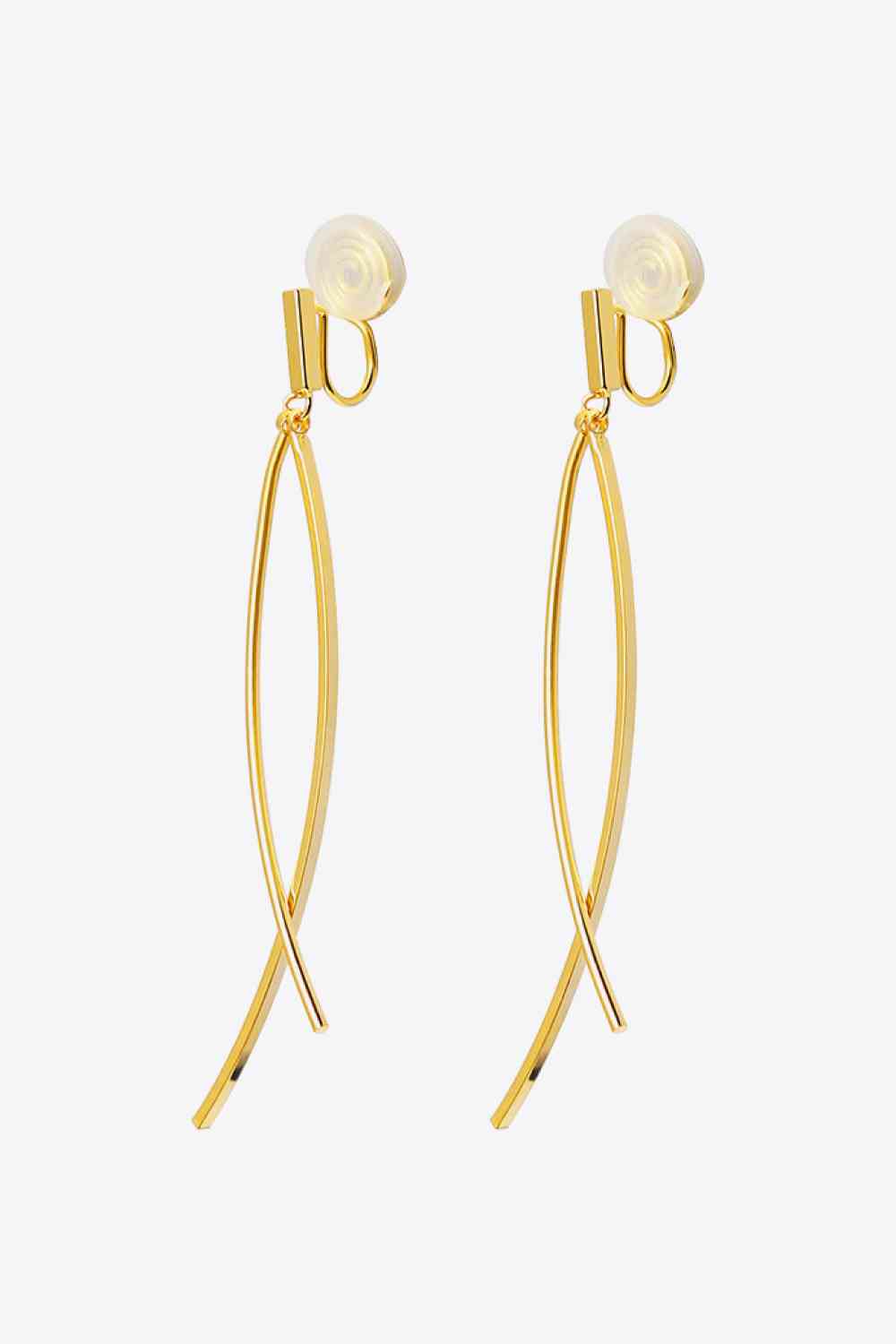 18K Gold Plated Clip-On Earrings