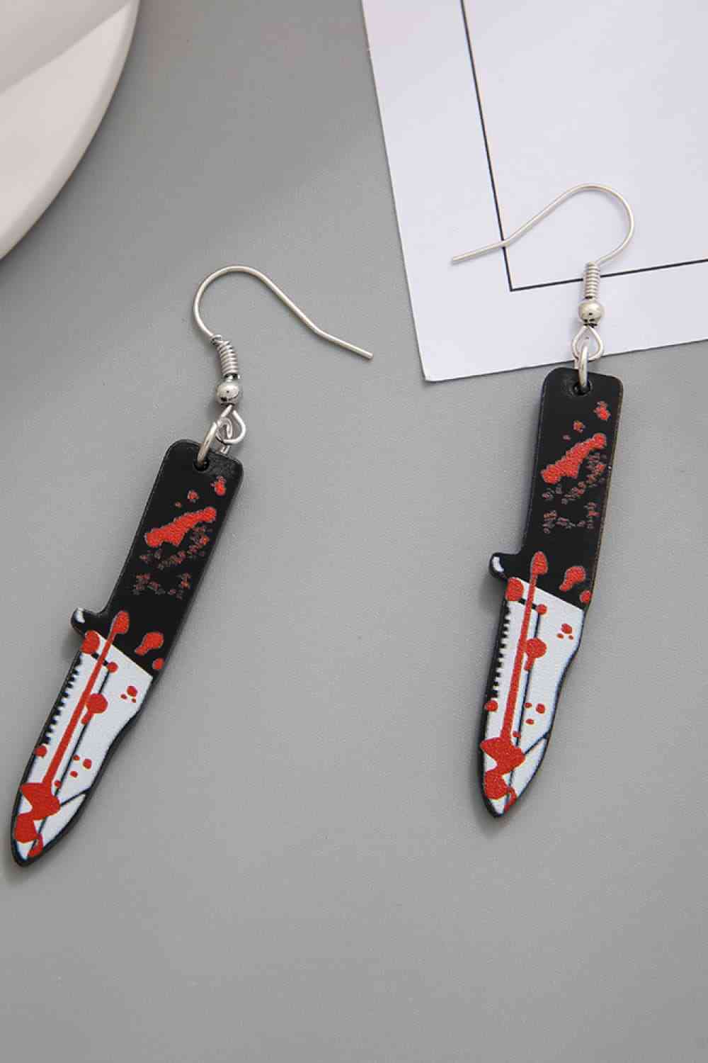 Bloody Horror Drop Earrings