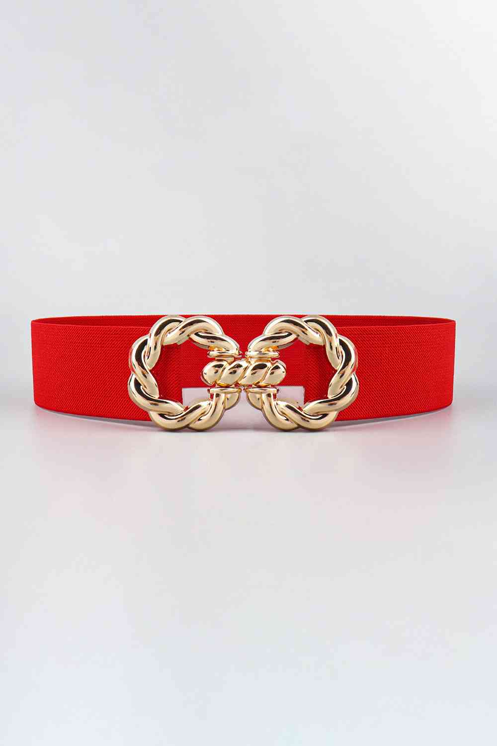 Zinc Alloy Buckle Elastic Belt