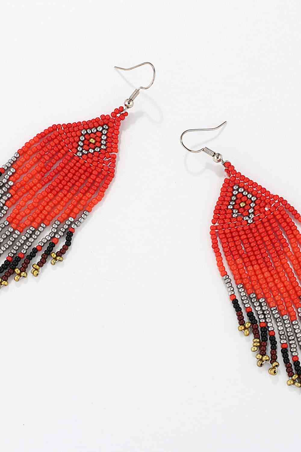 Beaded Dangle Earrings