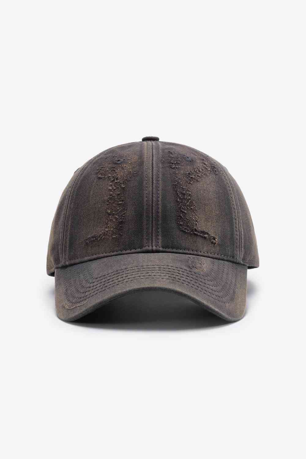 Distressed Adjustable Baseball Cap