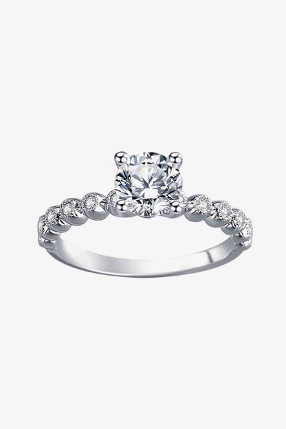 Classic 4-Prong Moissanite Ring