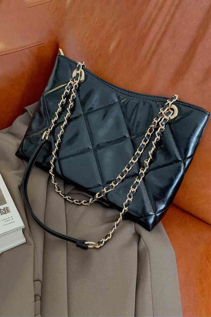 PU Leather Shoulder Bag