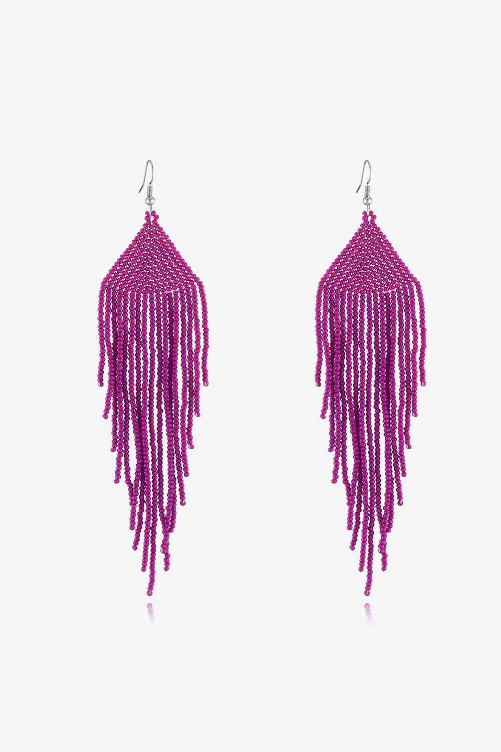 Beaded Dangle Earrings