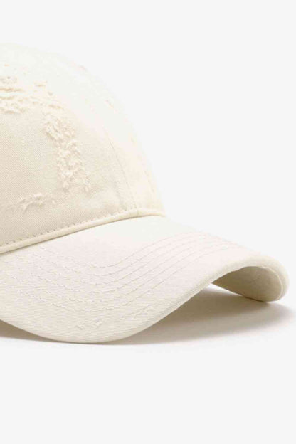 Distressed Adjustable Baseball Cap