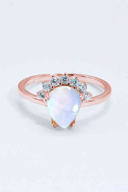 925 Sterling Silver Moonstone Ring