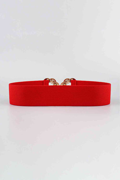 Zinc Alloy Buckle Elastic Belt