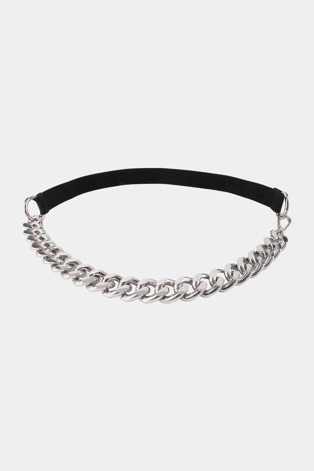 Half Alloy Chain Elastic Belt