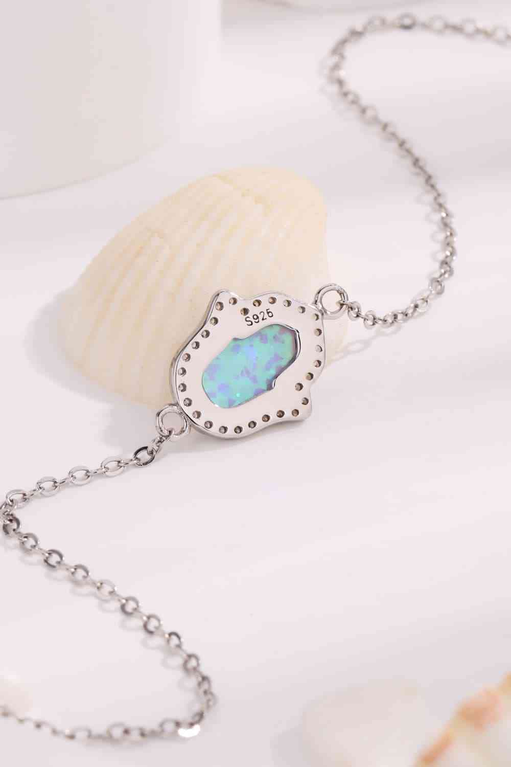 Opal 925 Sterling Silver Bracelet