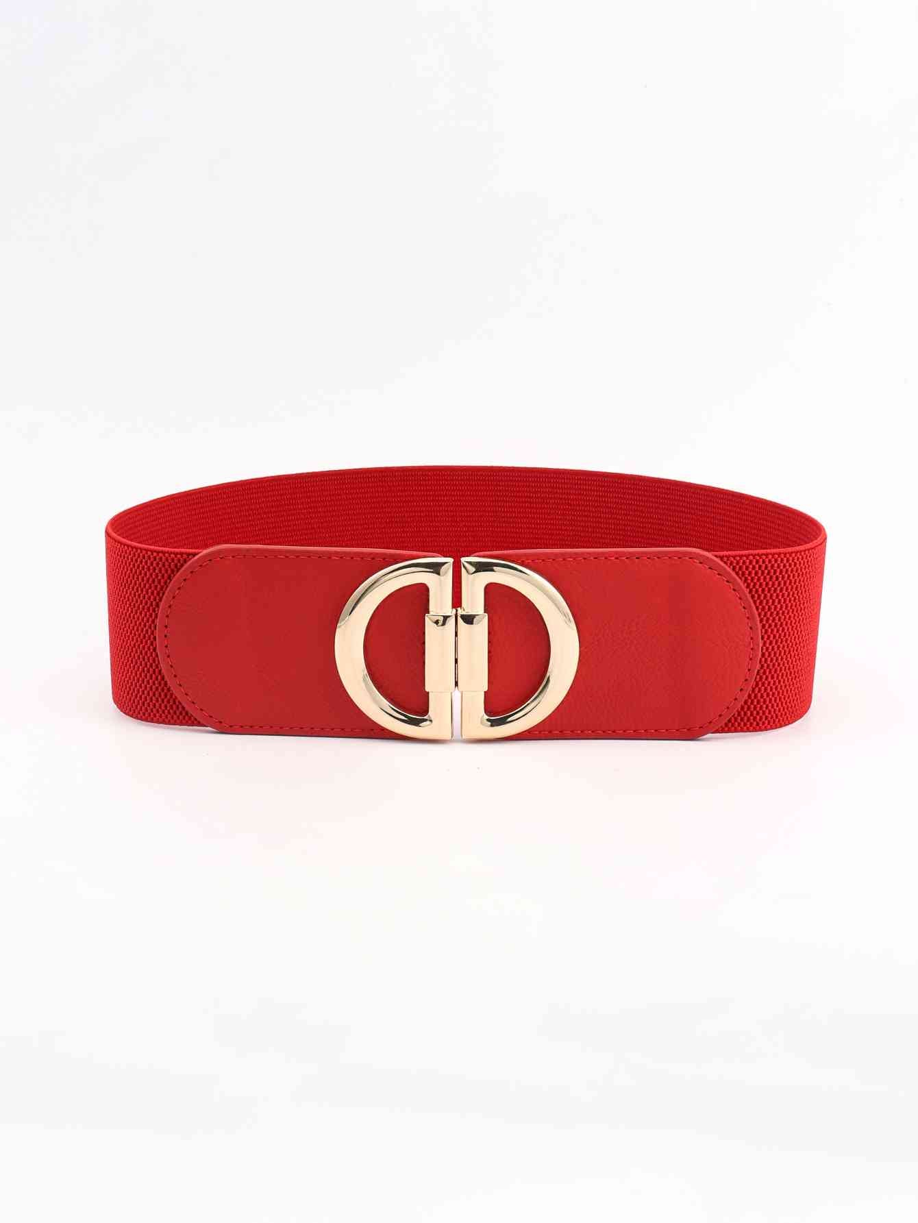 D Buckle Elastic Belt