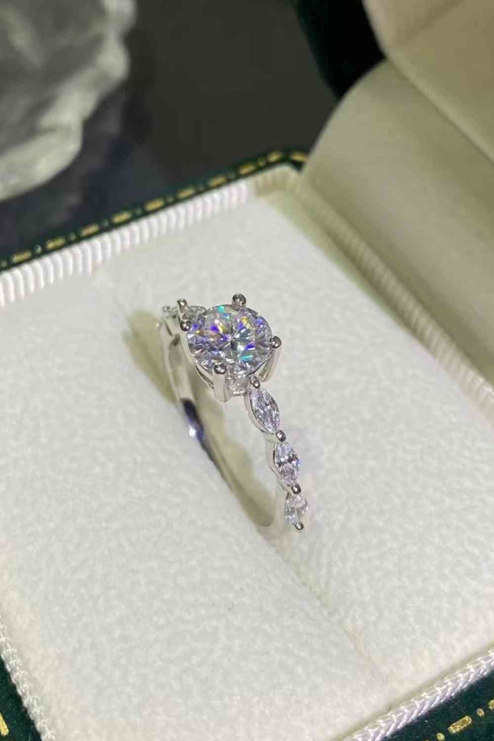 Now I See 1 Carat Moissanite Ring