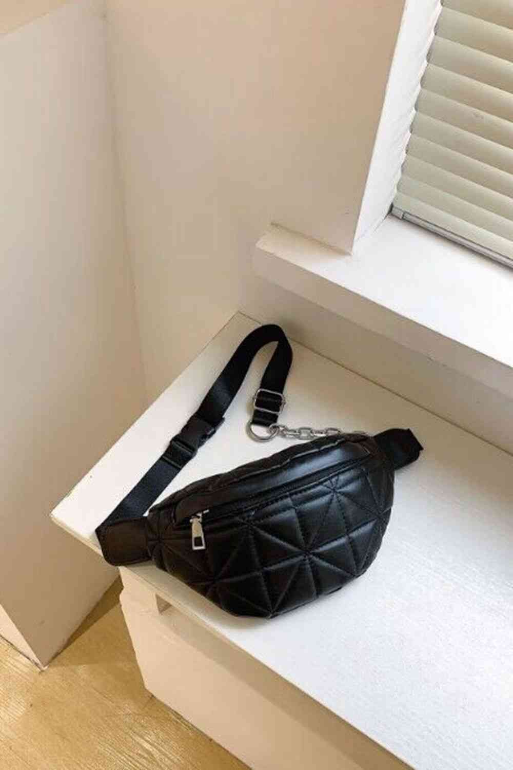 PU Leather Sling Bag