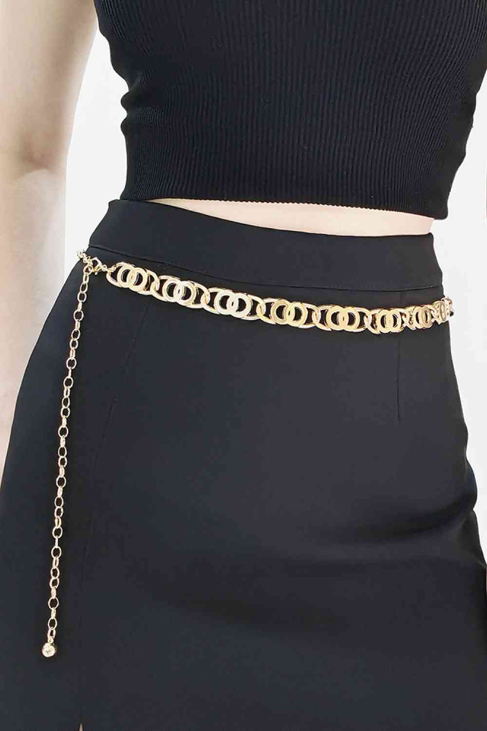 Alloy Lobster Clasp Belt