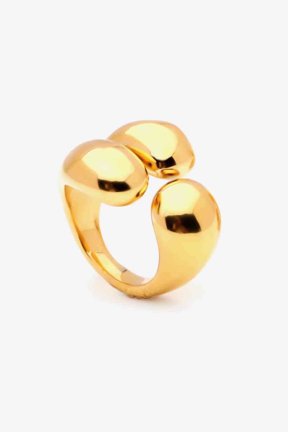 On My Mind 18K Gold Plated Open Ring