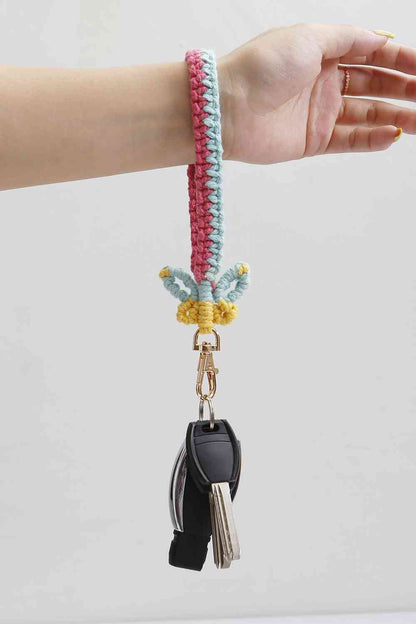 Butterfly Shape Macrame Key Chain