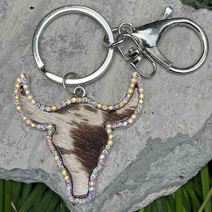 Bull Shape Key Chain