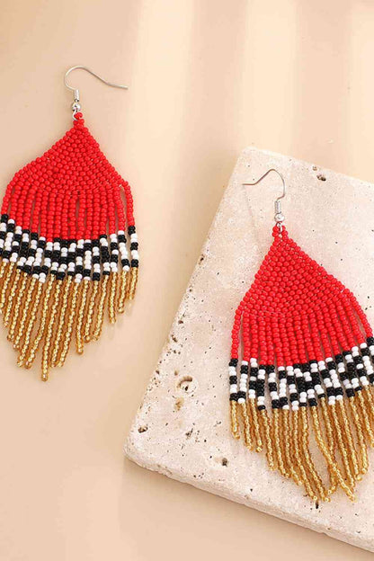 Beaded Dangle Earrings