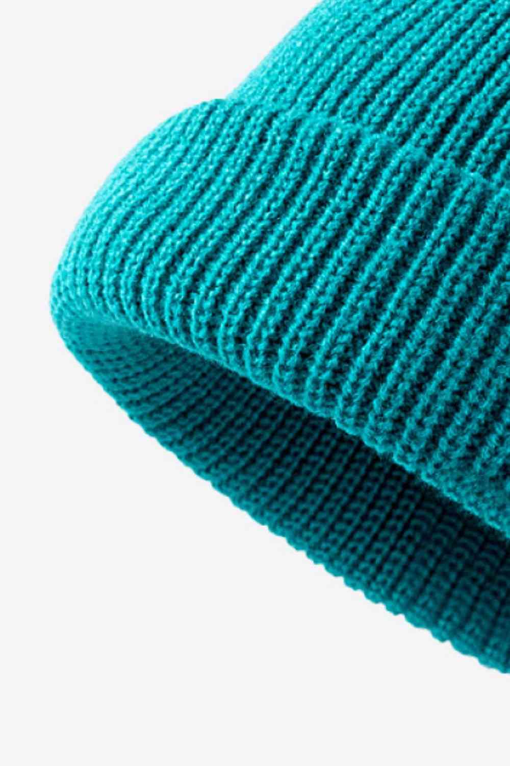 Calling For Winter Rib-Knit Beanie