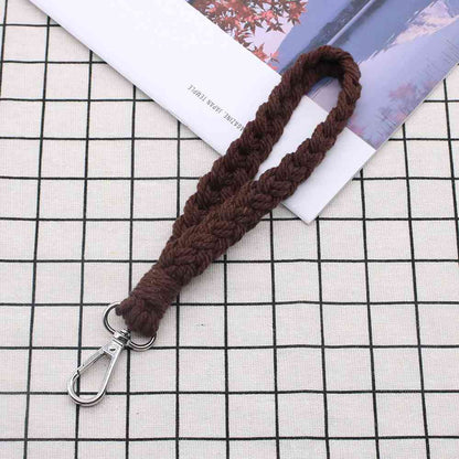 Assorted 4-Piece Macrame Keychain