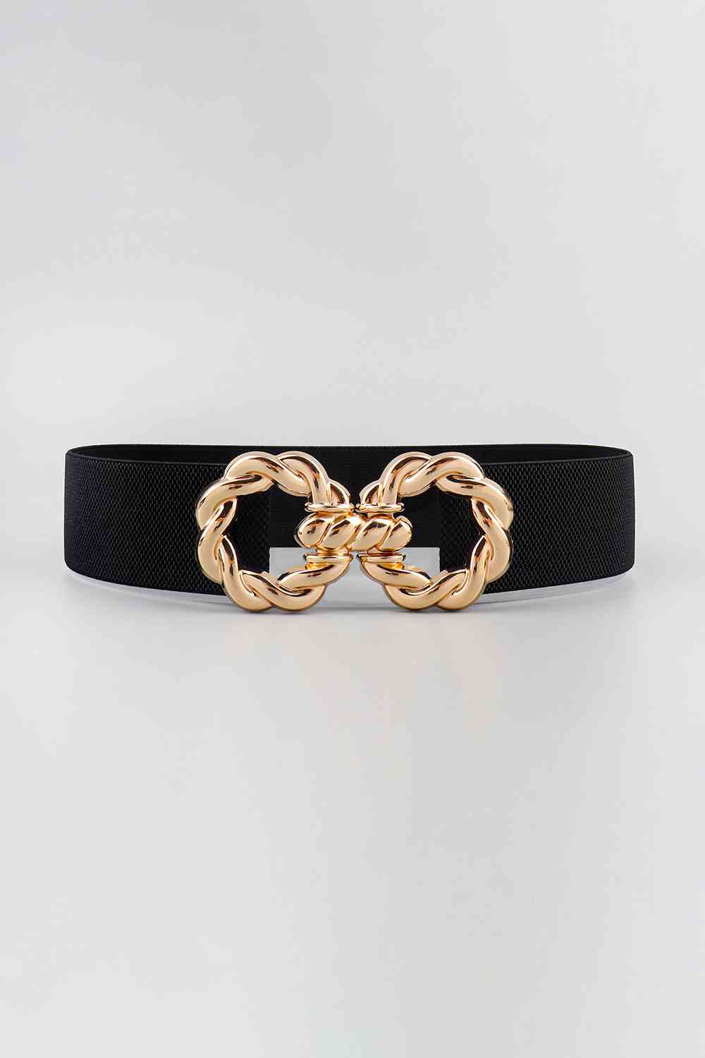 Zinc Alloy Buckle Elastic Belt