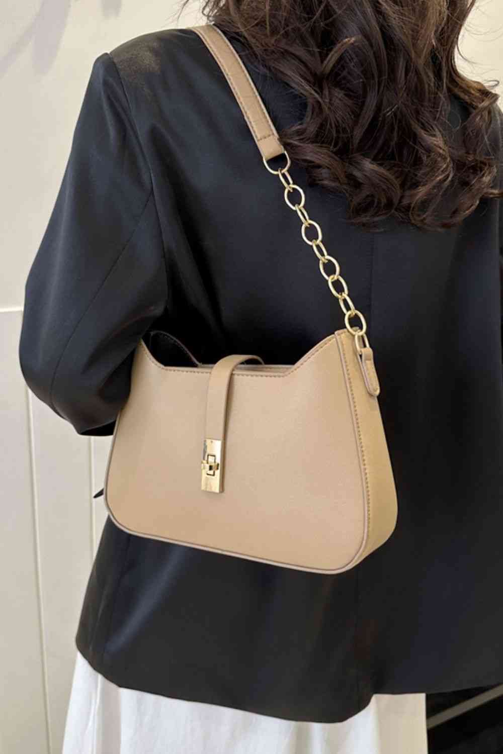 PU Leather Shoulder Bag