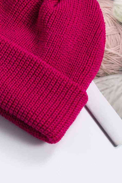 Cozy Rib-Knit Cuff Beanie