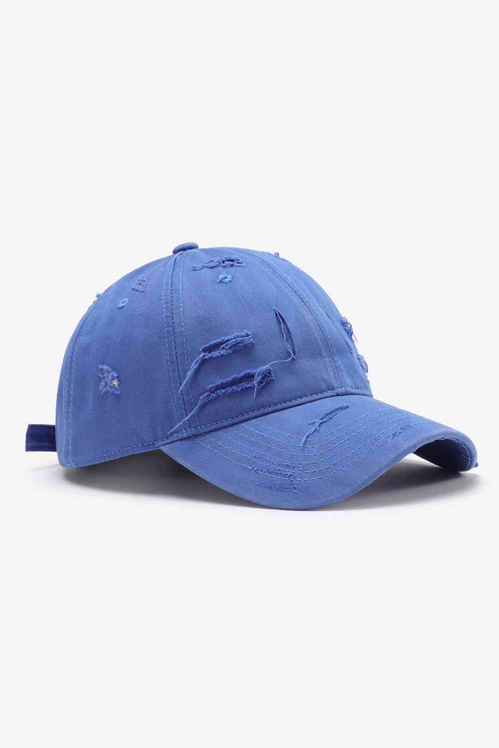 Distressed Adjustable Baseball Cap